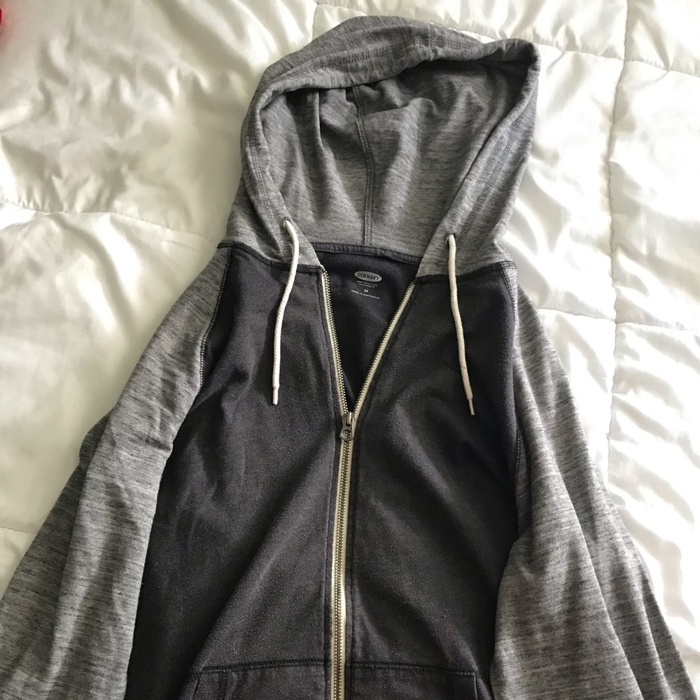 Mens Old Navy M Zip-Up Hooded Sweatshirt